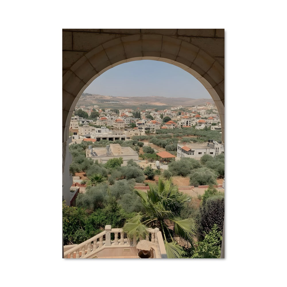 Poster Balcon sur Jérusalem