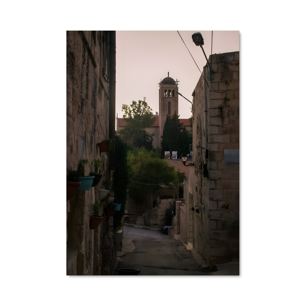 Poster Rue Étroite de Koros