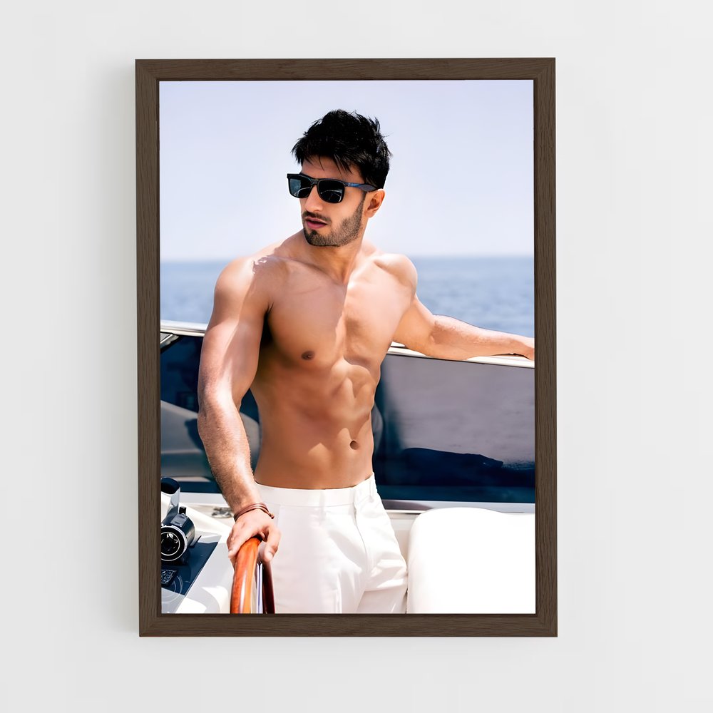 ap-ranveer singh-1 cadre Bois foncé