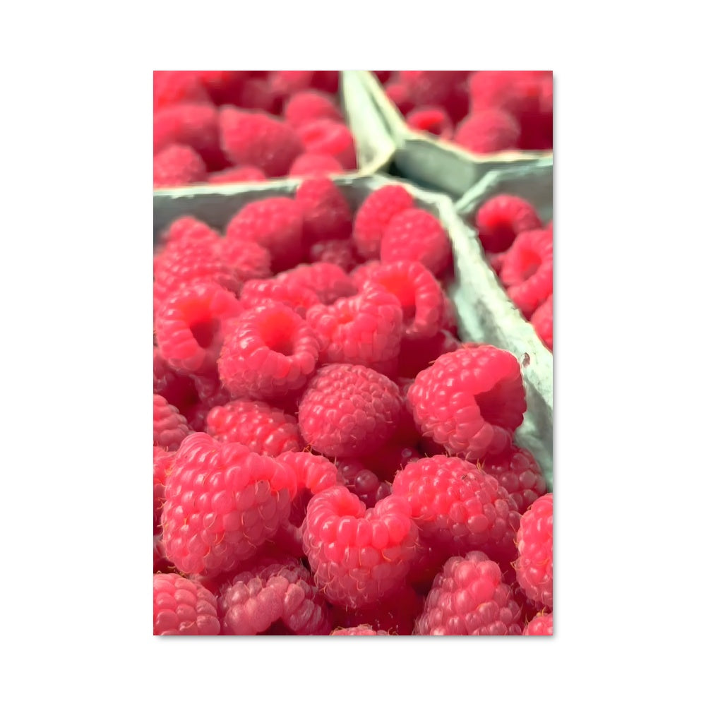 Poster Délice Framboise