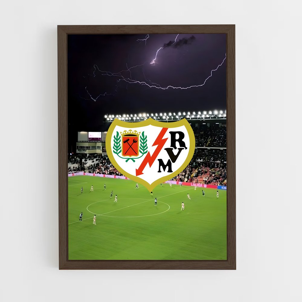 ap-rayo vallecano-5 cadre Bois foncé
