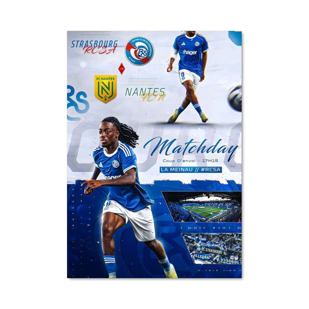 Poster Rc strasbourg 72528