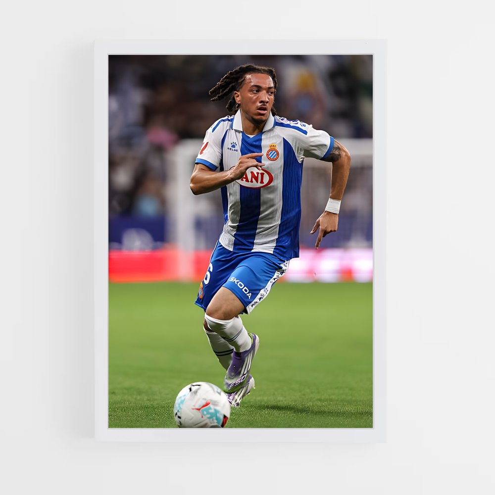 ap-rcd espanyol-8 cadre Blanc