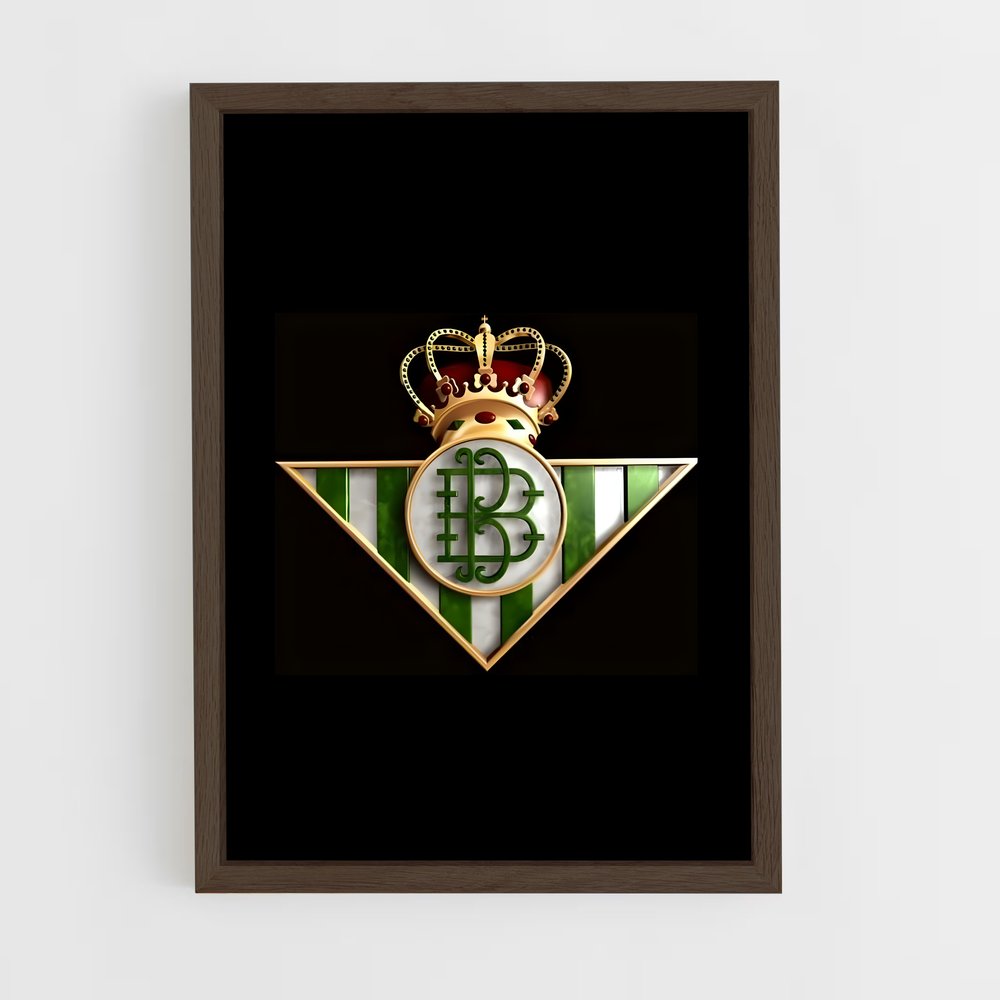 ap-real betis balompie-13 cadre Bois foncé