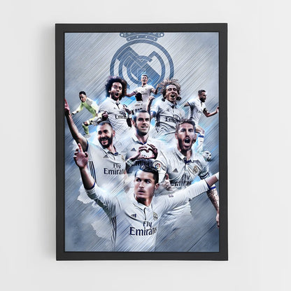 ap-real madrid cf-14 cadre Noir