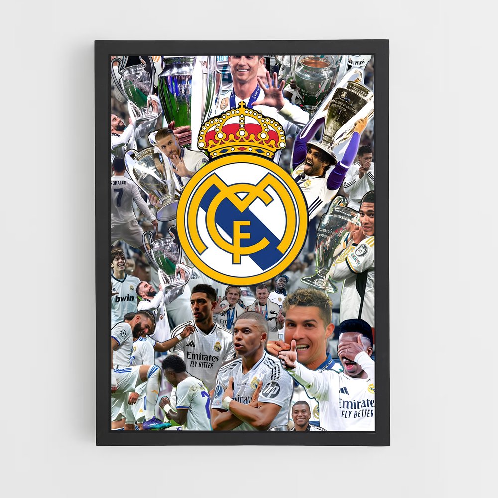 ap-real madrid cf-17 cadre Noir