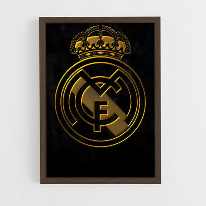 ap-real madrid cf-6 cadre Bois foncé