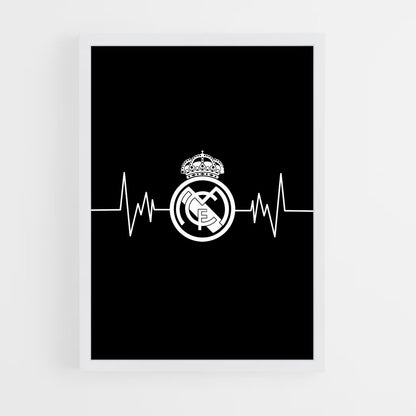 ap-real madrid cf-9 cadre Blanc