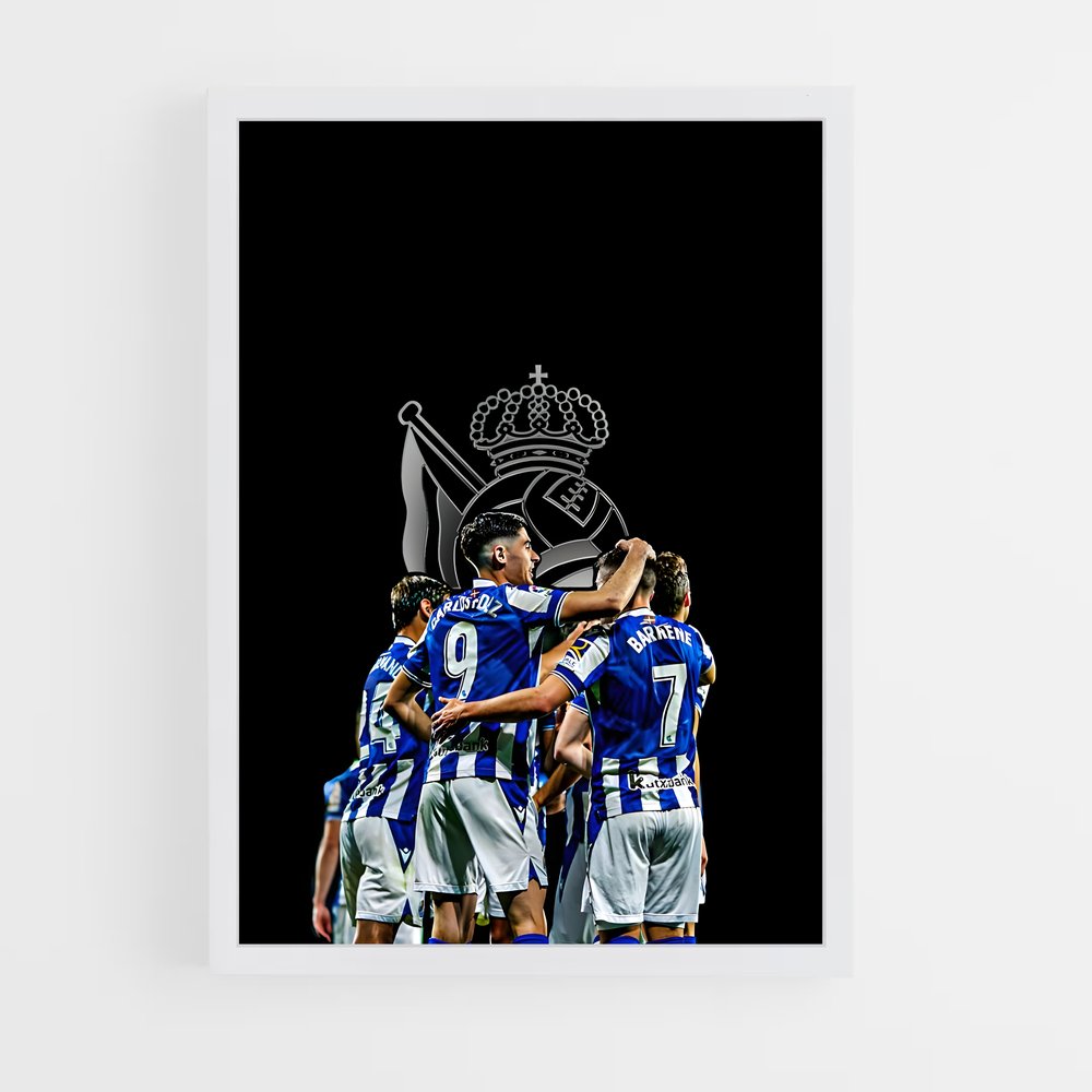ap-real sociedad cf-3 cadre Blanc