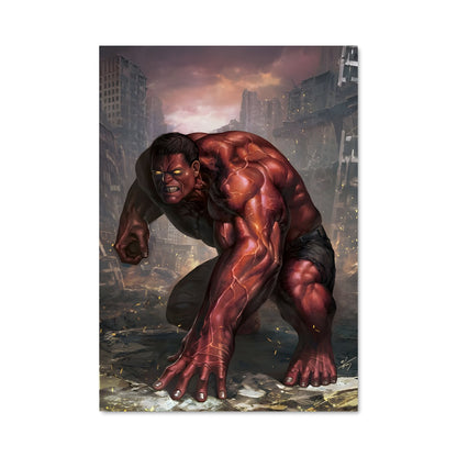Poster Red hulk 40528