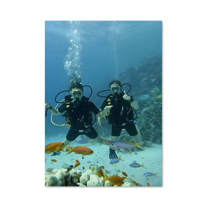Poster Red sea diving 68001