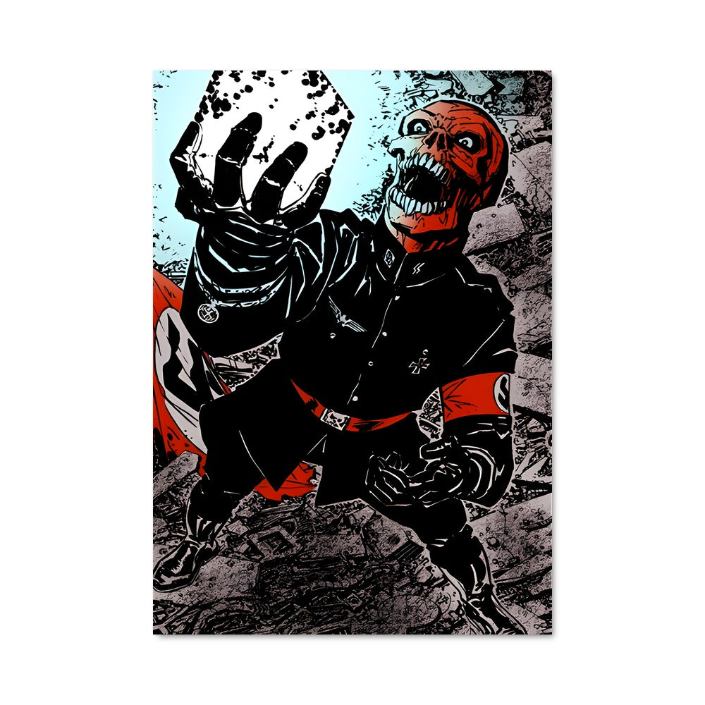 Poster Red Skull Rising