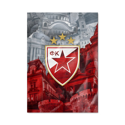 Poster Red star belgrade 72594