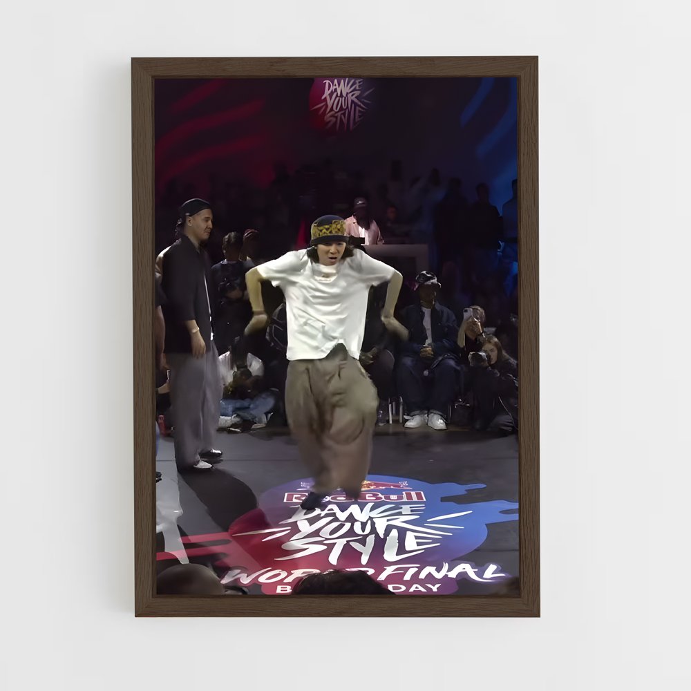 ap-red bull dance your style-2 cadre Bois foncé