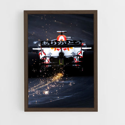 ap-red bull rb16b-3 cadre Bois foncé