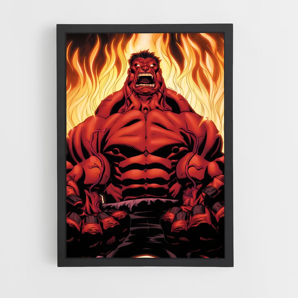 ap-red hulk-1 cadre Noir