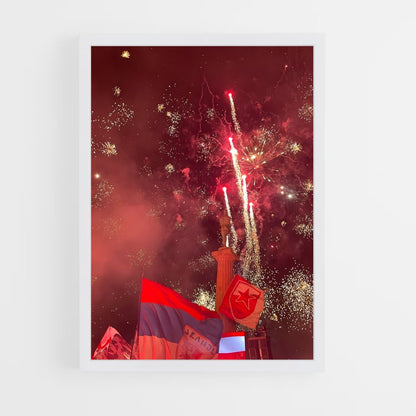 ap-red star belgrade-11 cadre Blanc