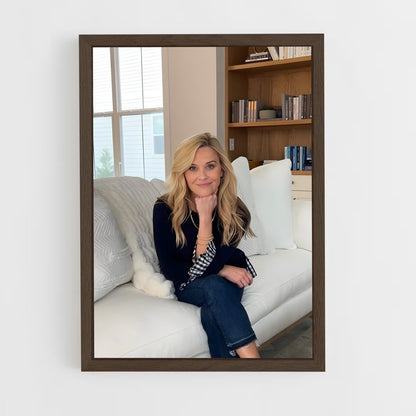 ap-reese witherspoon-4 cadre Bois foncé