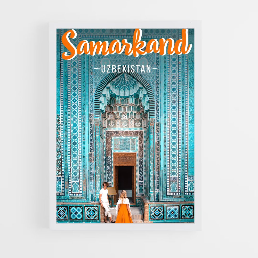 ap-registan square samarkand-1 cadre Blanc
