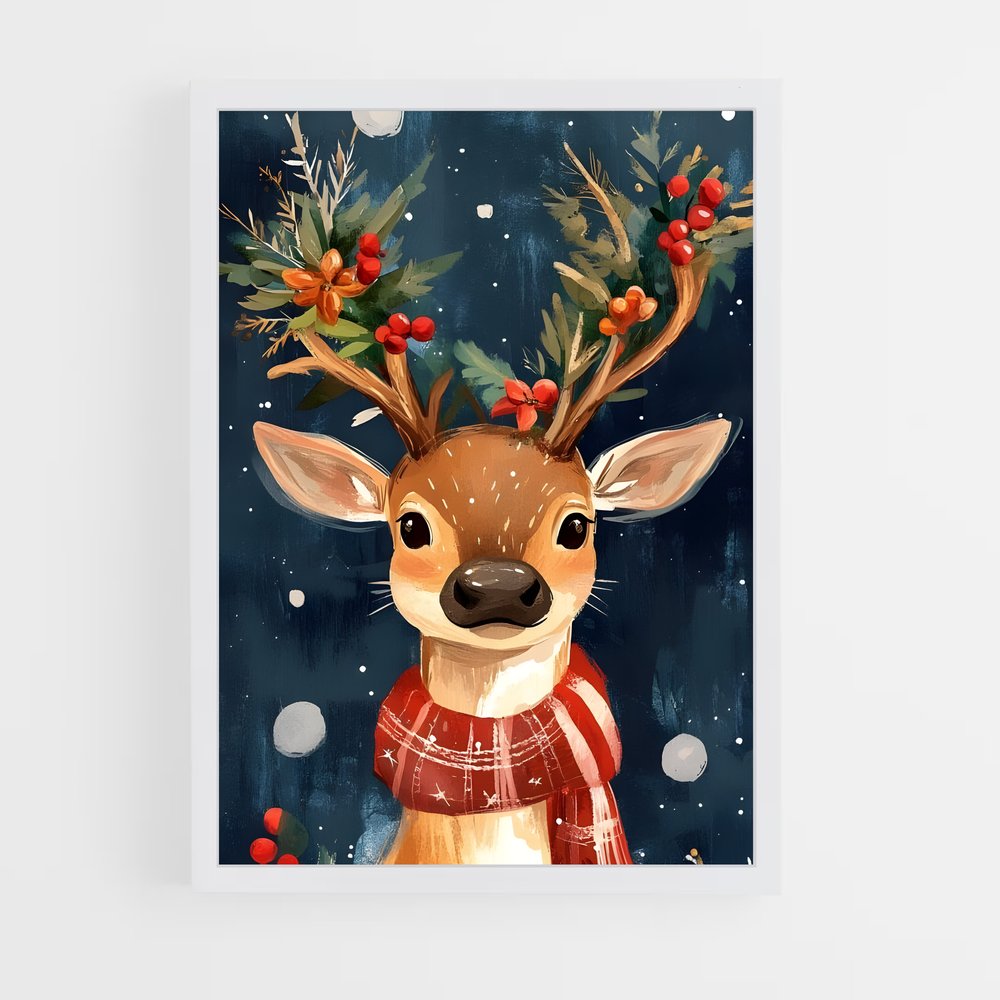 ap-reindeer-10 cadre Blanc