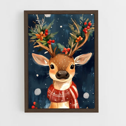 ap-reindeer-10 cadre Bois foncé