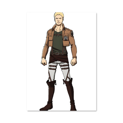 Poster L'Homme au Blouson Marron