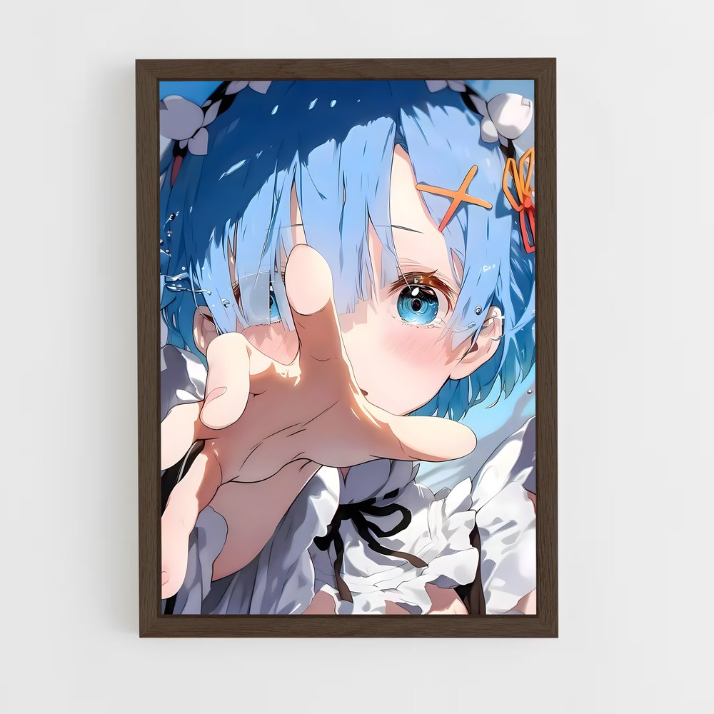 ap-rem-7 cadre Bois foncé