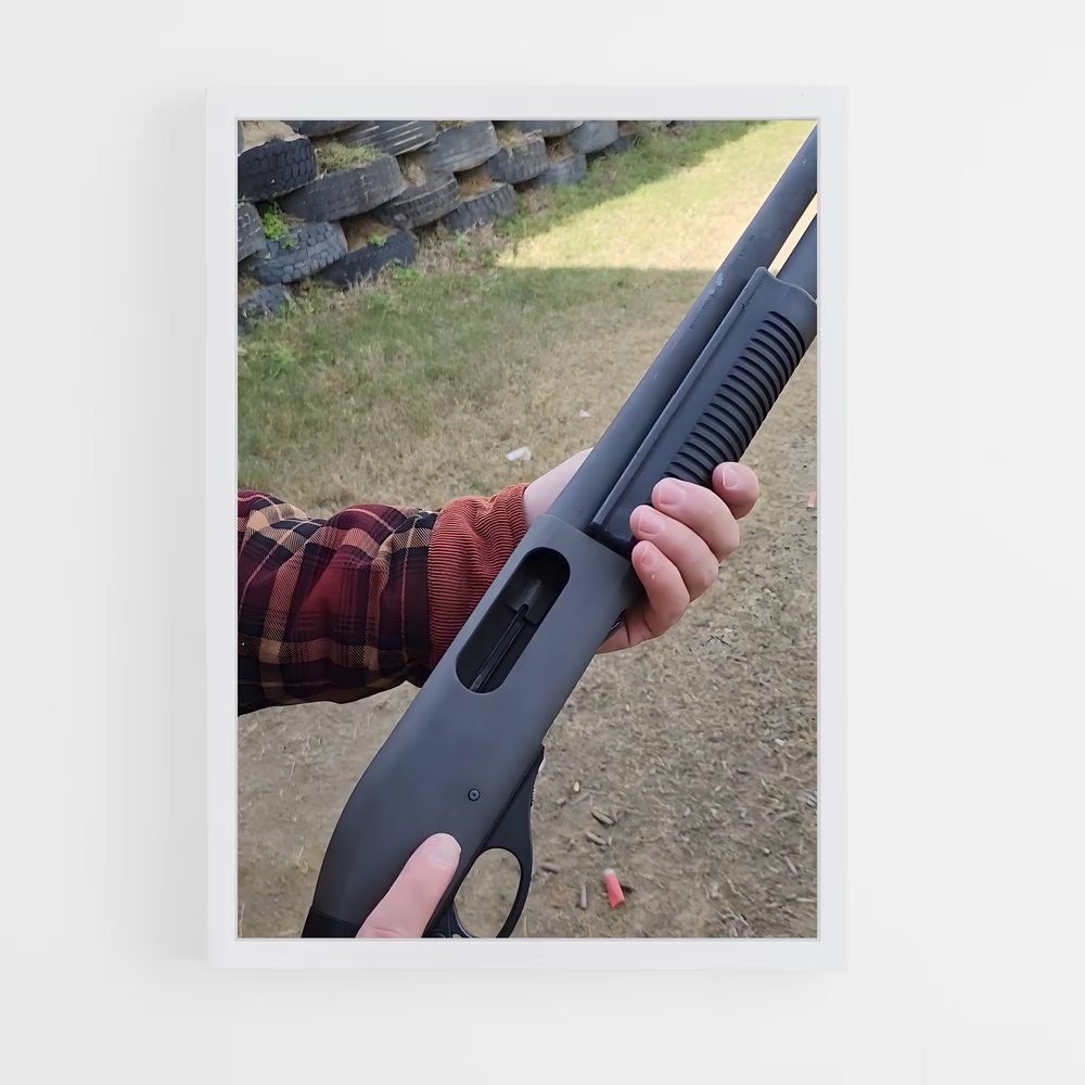 ap-remington 870-3 cadre Blanc