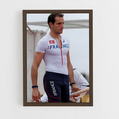 ap-renaud lavillenie-6 cadre Bois foncé