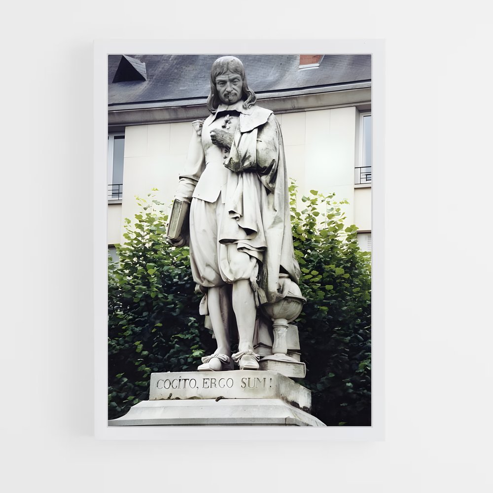 ap-rene descartes-5 cadre Blanc