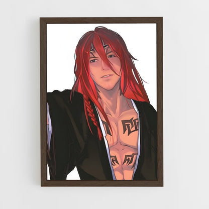 ap-renji abarai-3 cadre Bois foncé