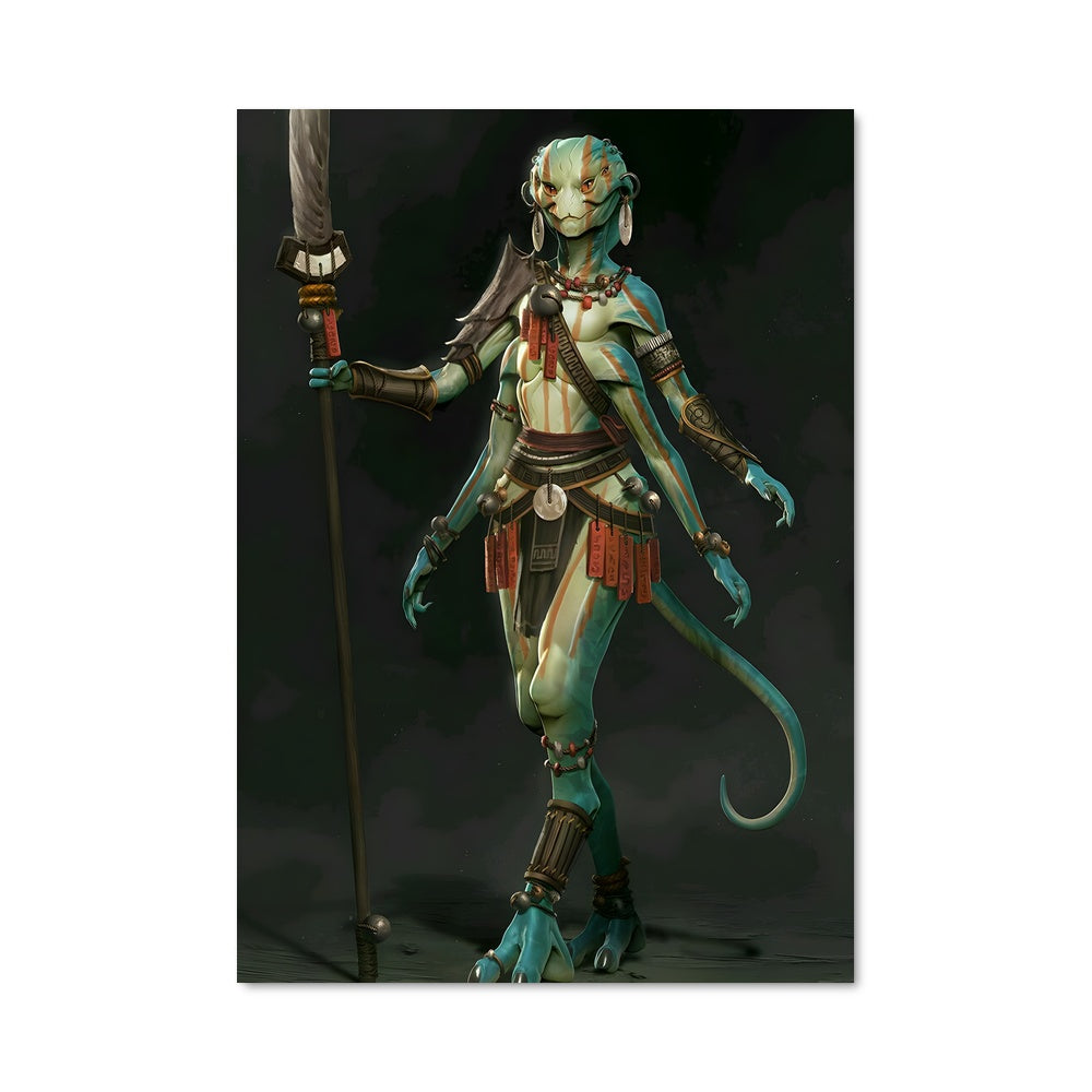 Poster Reptilian Guardian