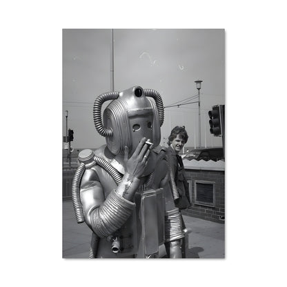 Poster Fumée Futuriste