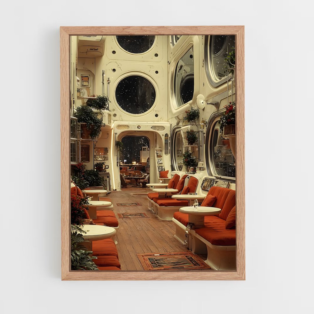 ap-retro futurism-2 cadre Bois clair