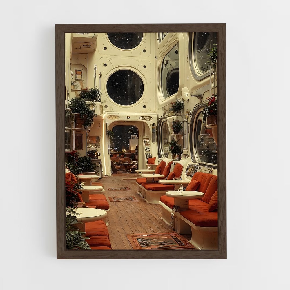 ap-retro futurism-2 cadre Bois foncé