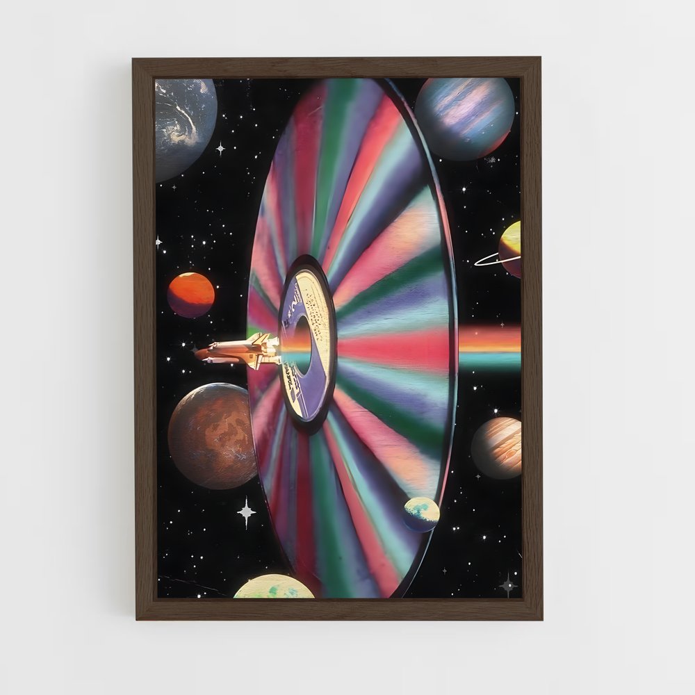 ap-retro space-3 cadre Bois foncé
