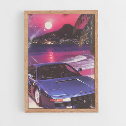 ap-retrowave-10 cadre Bois clair
