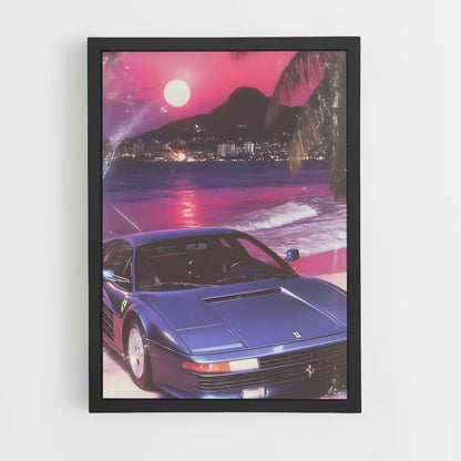 ap-retrowave-10 cadre Noir