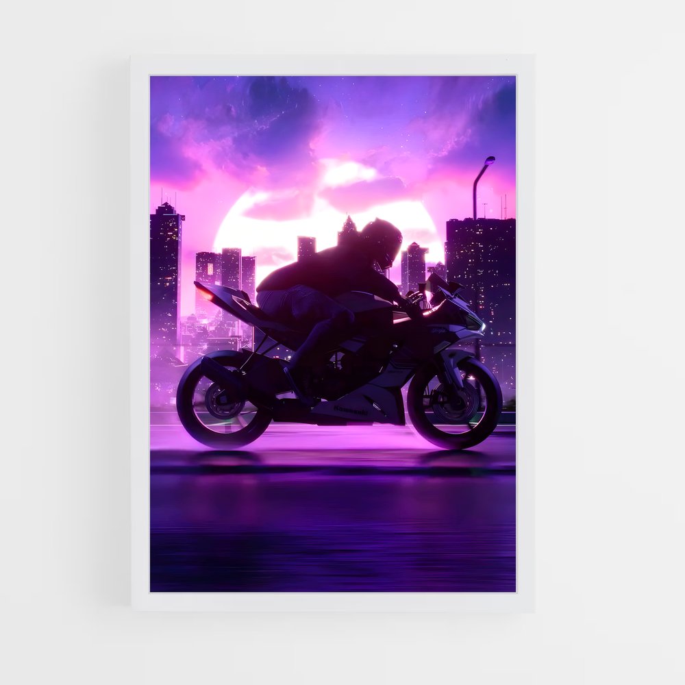 ap-retrowave-9 cadre Blanc