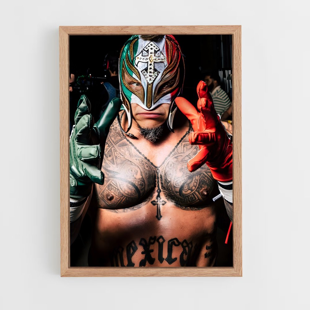 ap-rey mysterio-3 cadre Bois clair