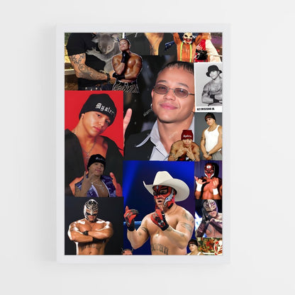 ap-rey mysterio-5 cadre Blanc