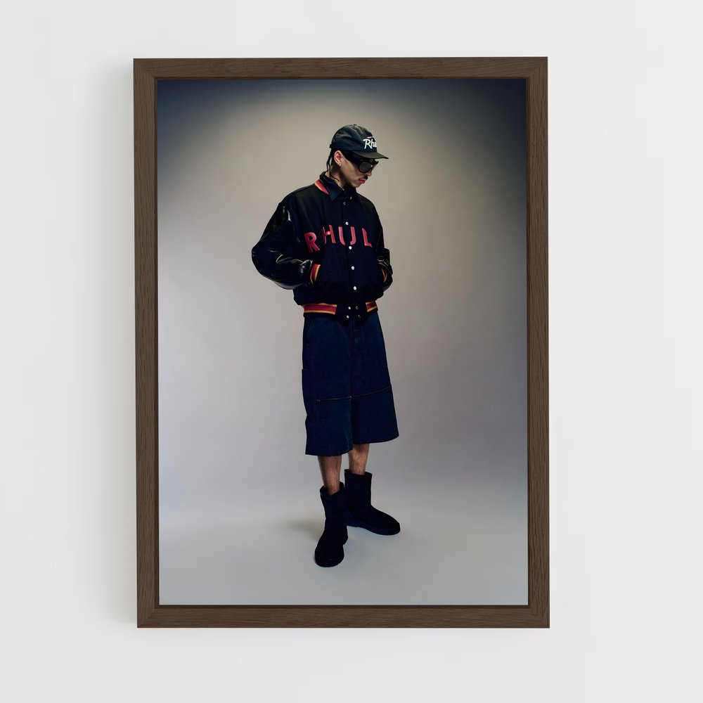 ap-rhude-1 cadre Bois foncé