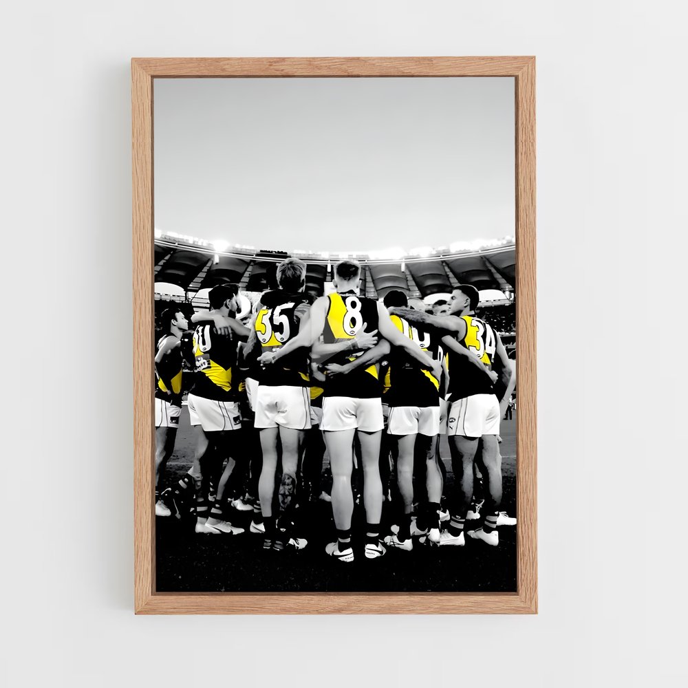 ap-richmond tigers-1 cadre Bois clair