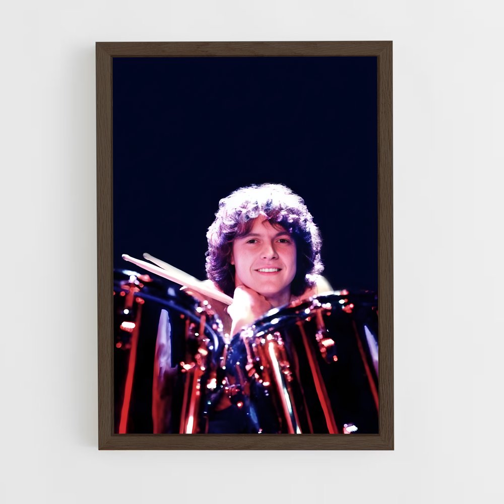 ap-rick allen-4 cadre Bois foncé
