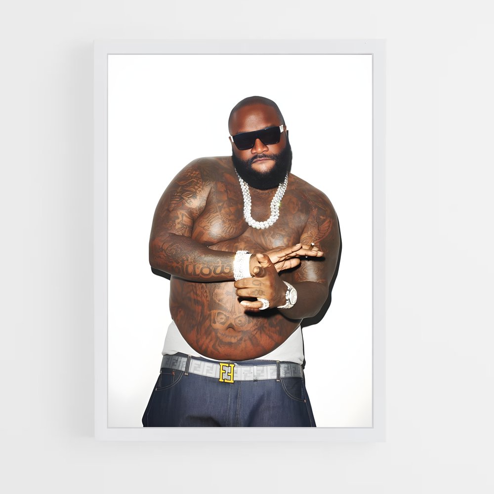 ap-rick ross-5 cadre Blanc
