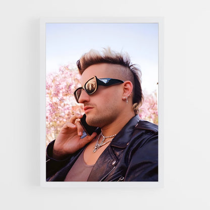 ap-ricky montaner-4 cadre Blanc