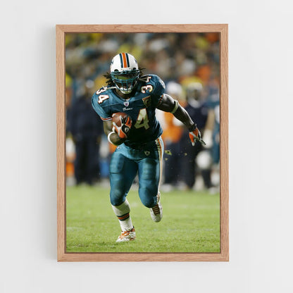 ap-ricky williams-3 cadre Bois clair