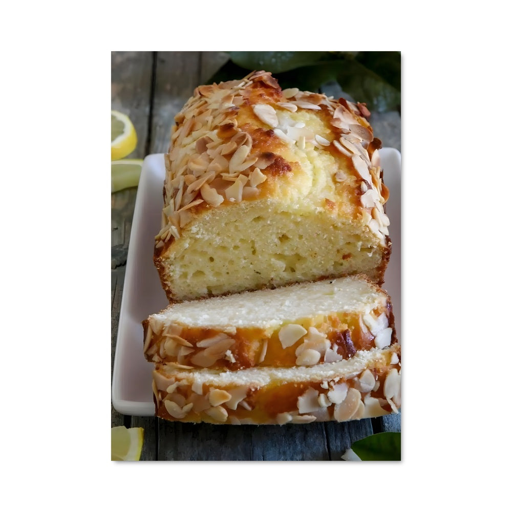 Poster Gâteau au Citron