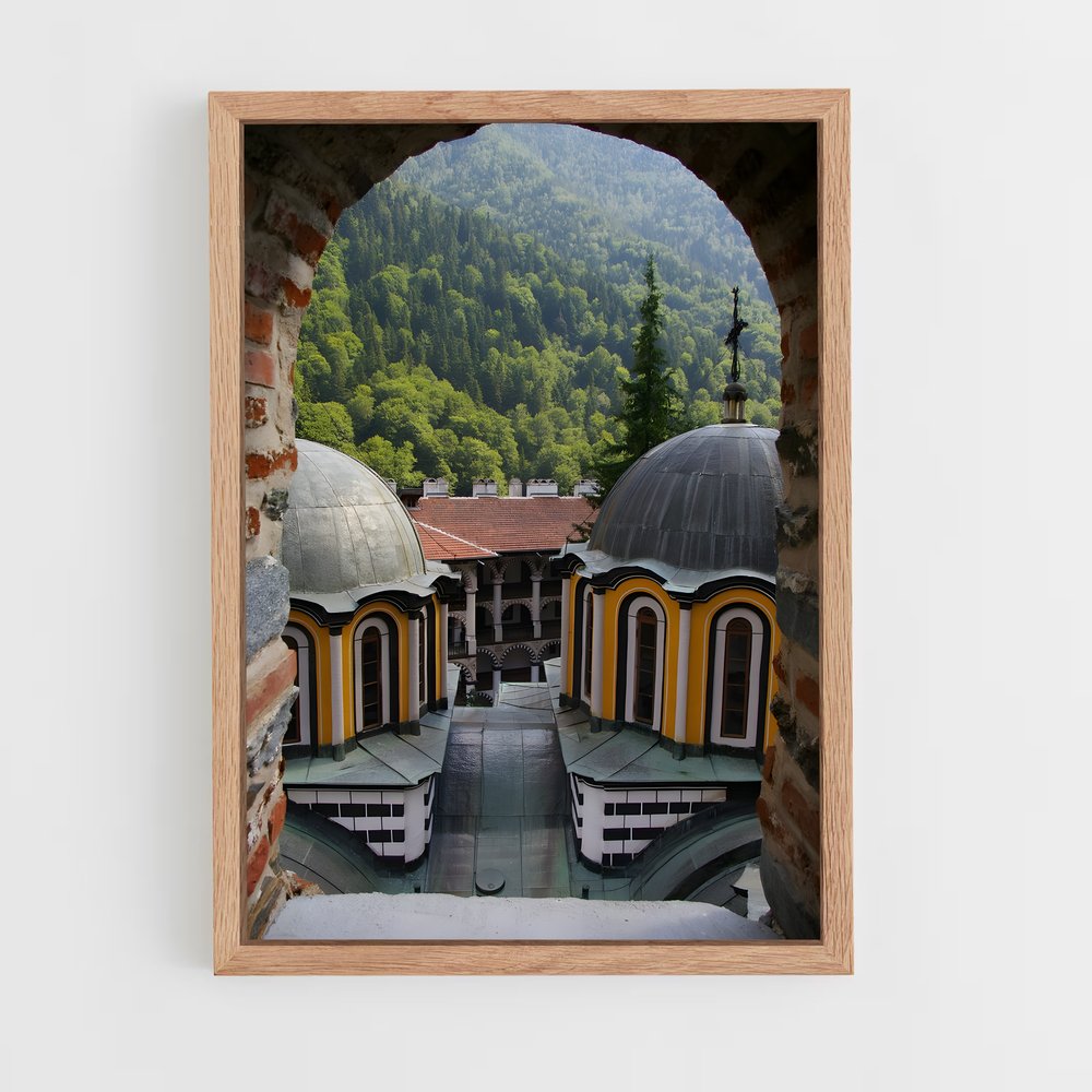 ap-rila monastery-1 cadre Bois clair