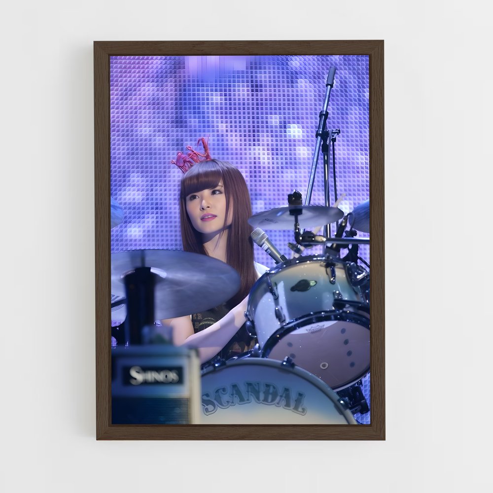 ap-rina suzuki-9 cadre Bois foncé